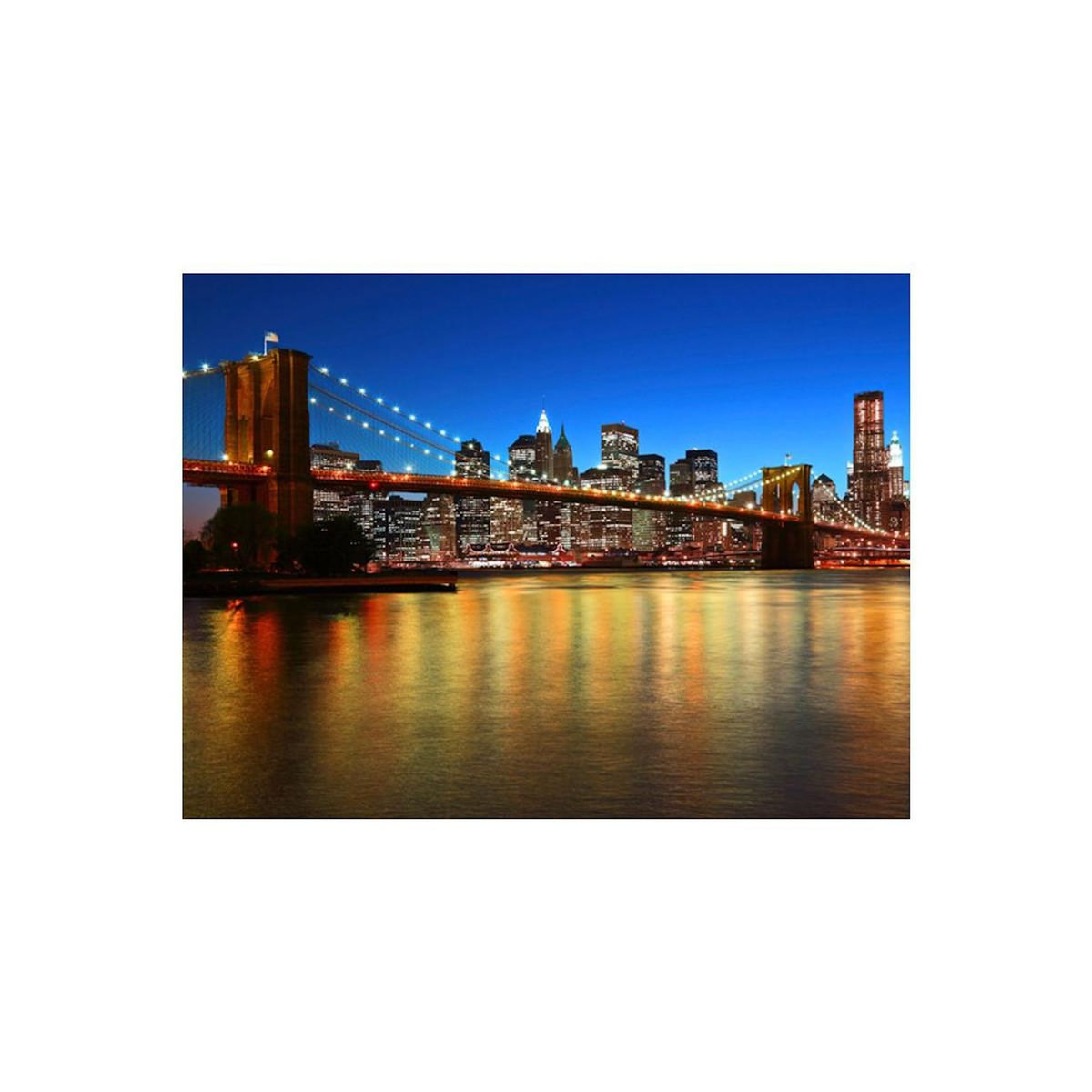 Paris Prix Papier Peint  Pont de Brooklyn au Crépuscule New York