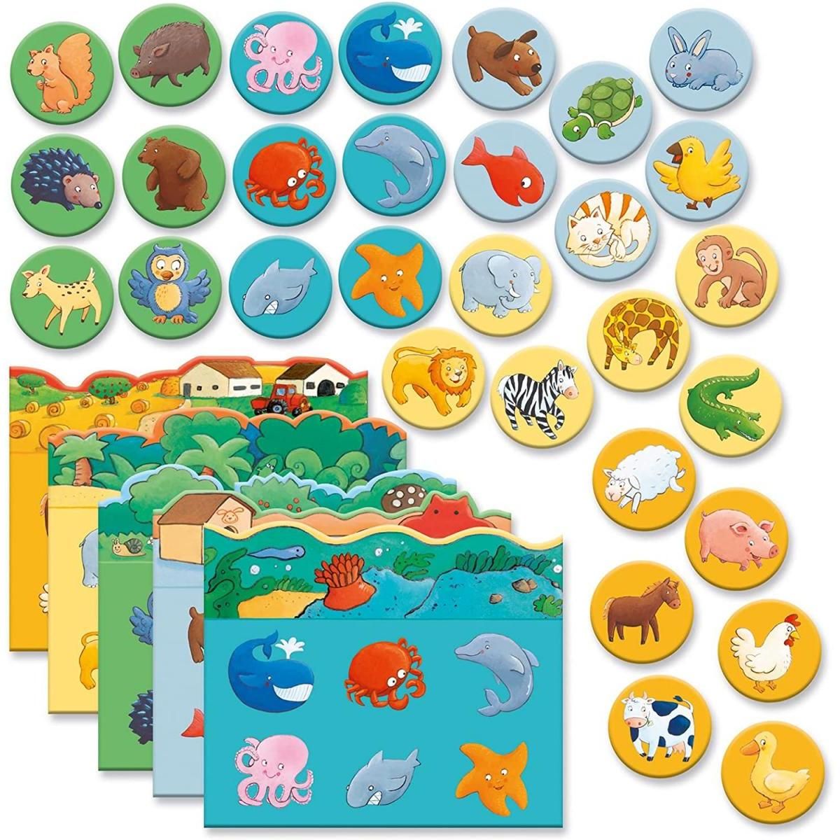 Djeco Jeu éducatif Loto des Animaux