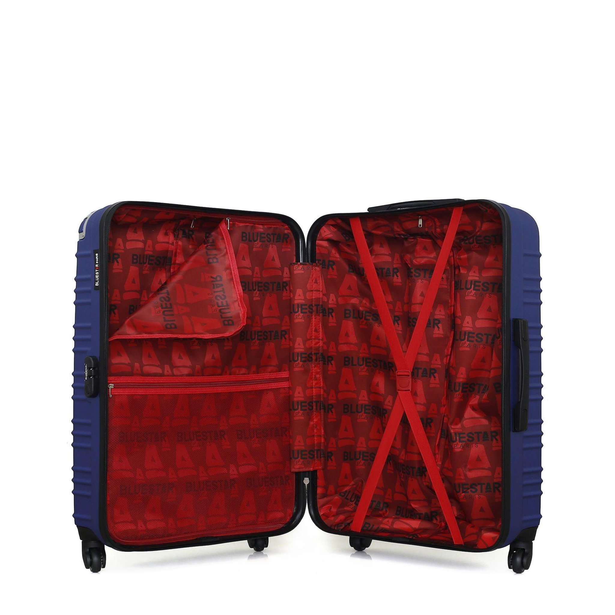 BLUESTAR Bluestar - set de 4 valises lima-c 75 cm 4 roues