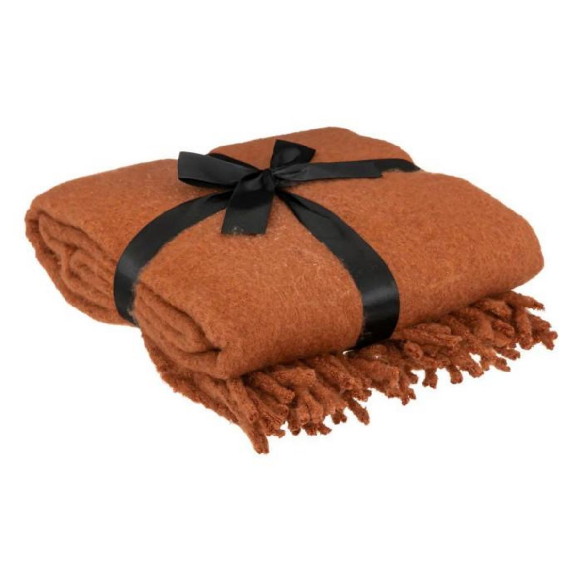 ATMOSPHERA Plaid Mohair  Kodi  130x180cm Terracotta
