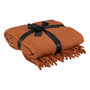 Voir la diapositive 2 : ATMOSPHERA Plaid Mohair  Kodi  130x180cm Terracotta