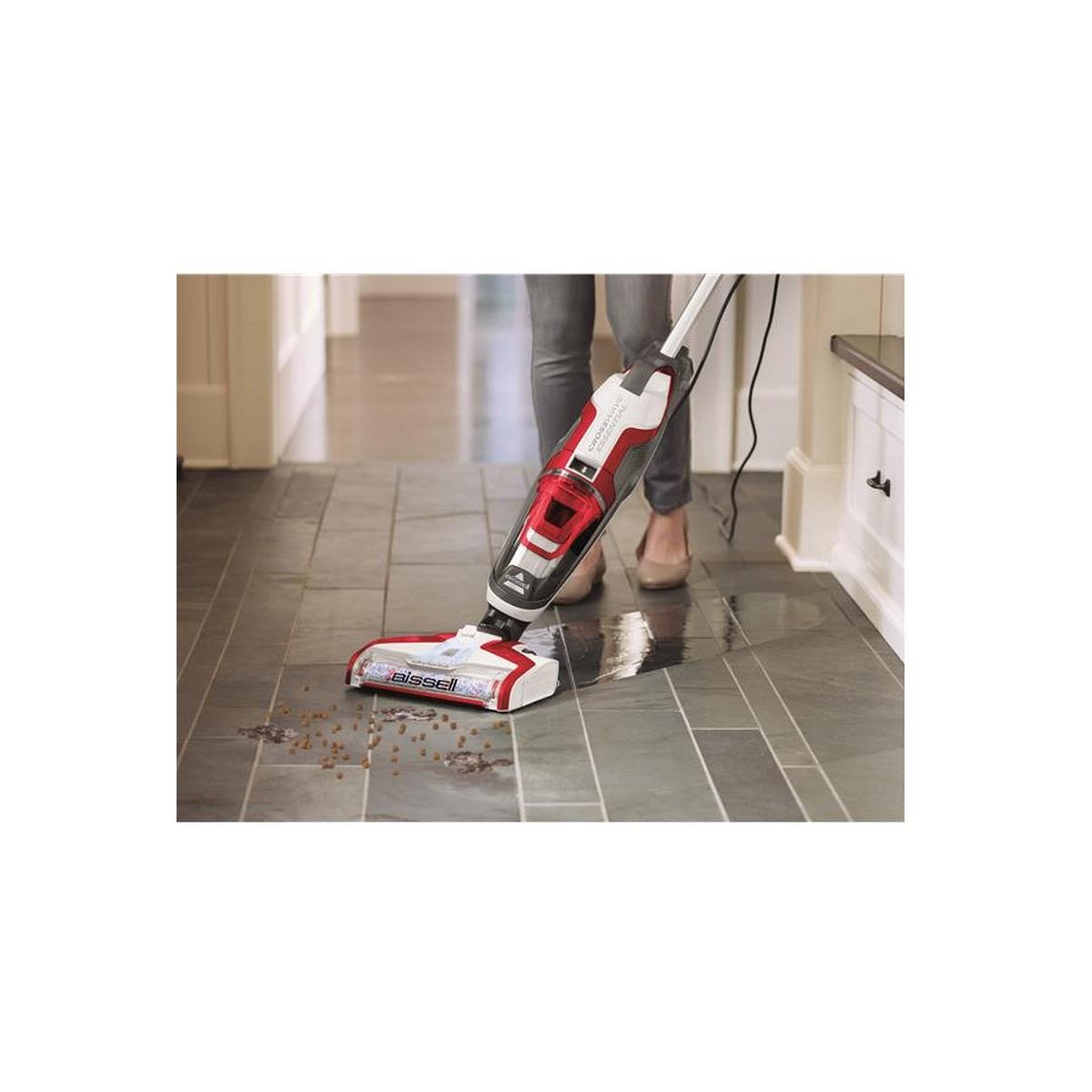 Voir la diapositive 3 : BISSELL Aspirateur laveur 3 en 1 560w blanc/rouge - 22034