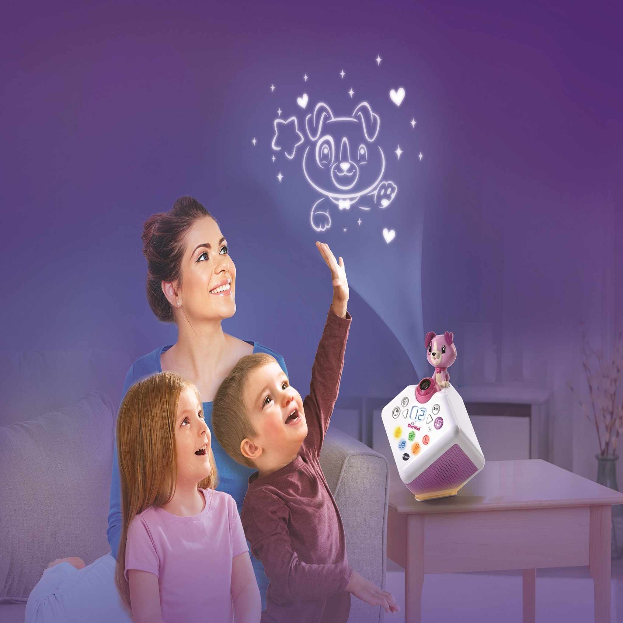 Voir la diapositive 3 : VTECH StoriKid - Mon conteur d'histoires rose