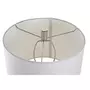 MARKET24 Lampe de bureau DKD Home Decor Métal Polyester Blanc 220 V 50 W (33 x 33 x 66 cm)