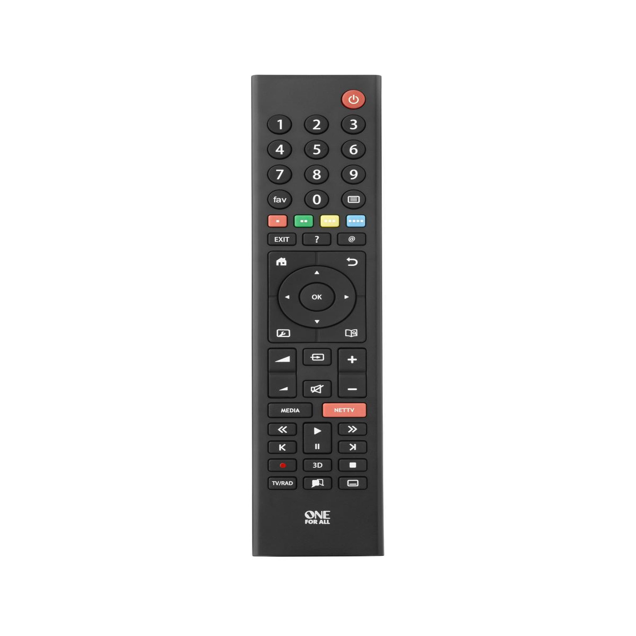 Voir la diapositive 2 : One For All One For All TV Replacement Remotes URC 1915 télécommande IR Wireless Appuyez sur les boutons