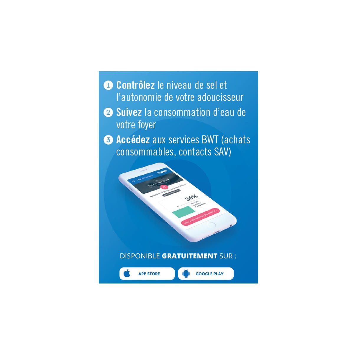 CPED Adoucisseur d'eau ultra compact