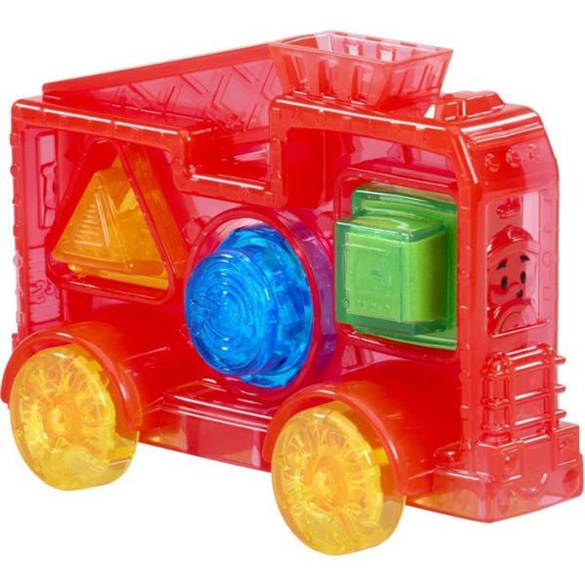 Voir la diapositive 4 : GOLIATH Lil' Jellies Jelly Fire Truck - blocs sensoriels - GOLIATH - camion souple - des 6 mois