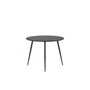 Voir la diapositive 3 : Paris Prix Table à Manger Ronde  Plaza  100cm Noir