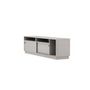 Voir la diapositive 6 : Paris Prix Meuble TV Design  Girona  180cm Gris