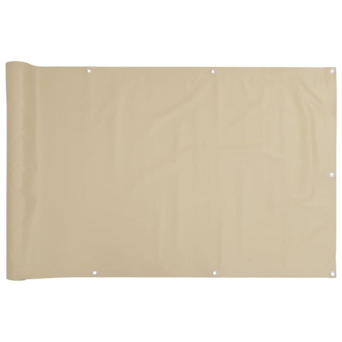 VIDAXL Ecran de balcon en tissu Oxford 90x400 cm Beige