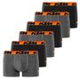 Voir la diapositive 1 : KTM Lot de 6 boxers homme Assortis