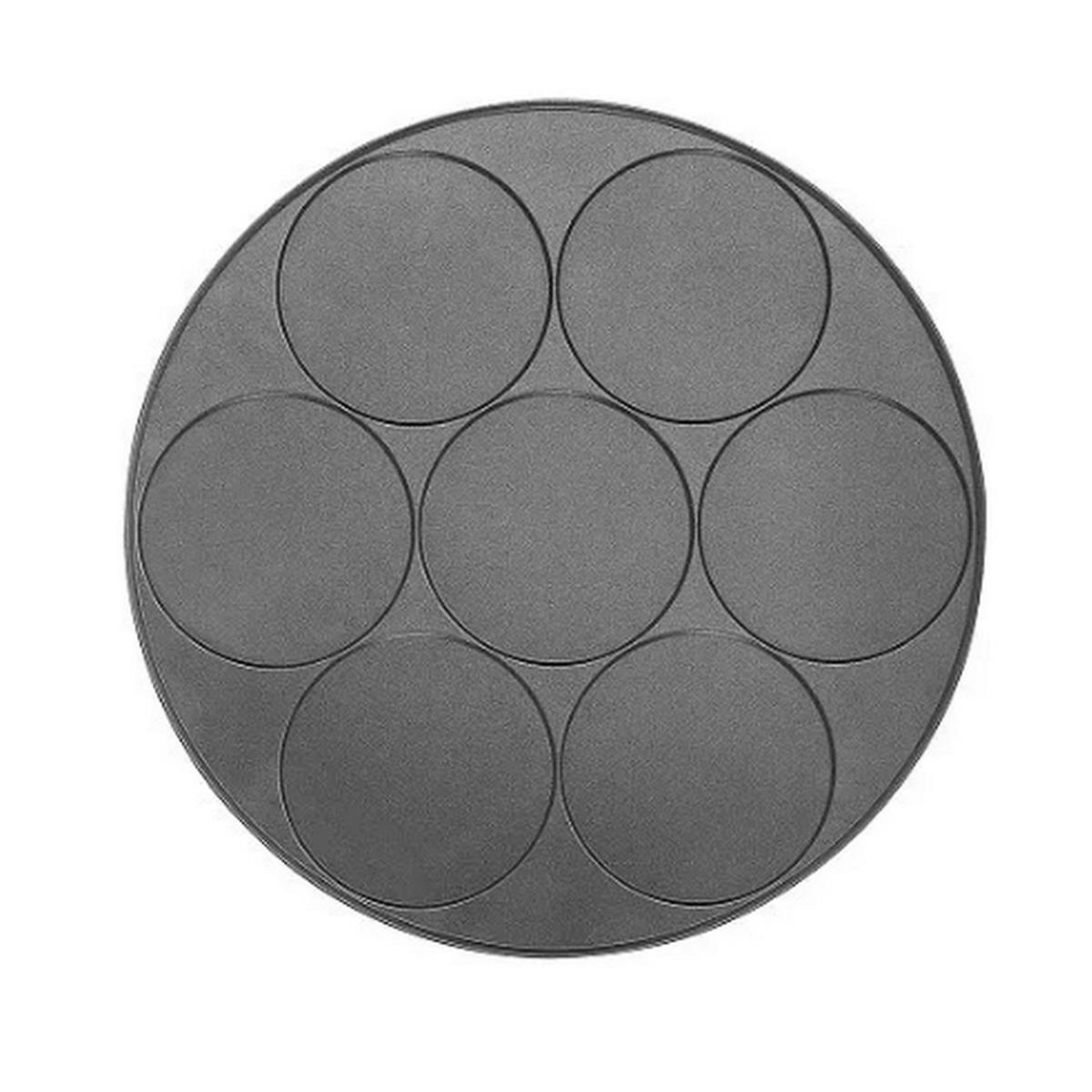 LAGRANGE Plaque mini-crêpes 11.4cm gris - AC100501