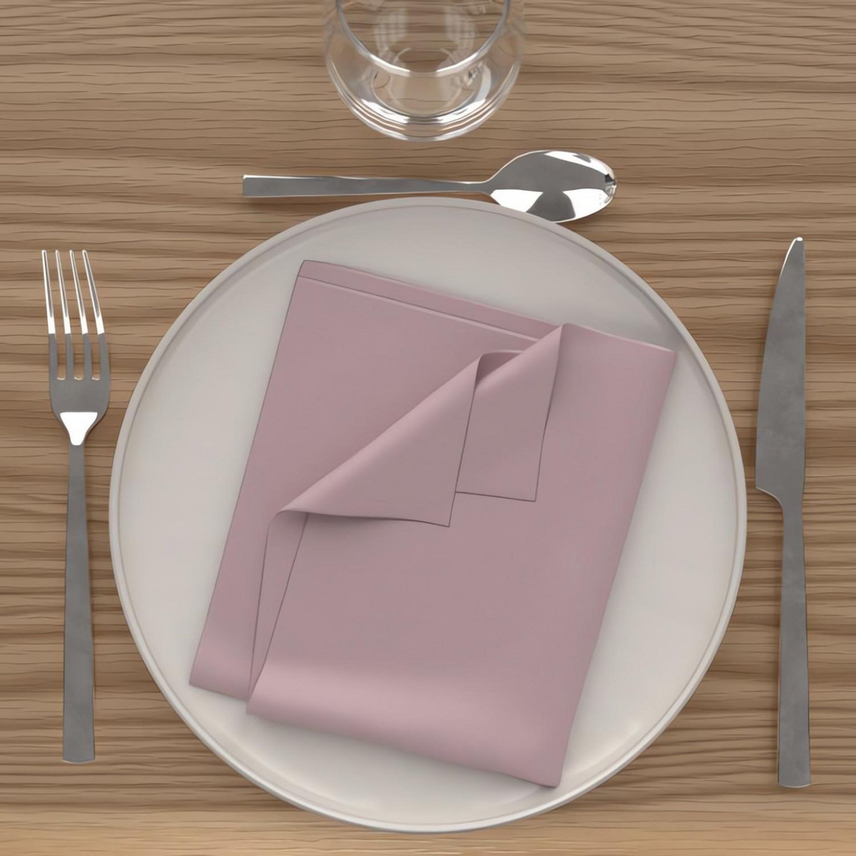 SOLEIL D'OCRE Lot de 3 serviettes de table 40X40 cm ALIX, par Soleil d'Ocre