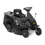 Alpina Tondeuse autoportée thermique de 224 cm³ - AT2 66 QA - 1500 m² - siège soutien lombaire - largeur coupe 66 cm - mulching inclus - noire