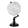 Voir la diapositive 1 : Paris Prix Globe sur Pied en Bois  Terrestre  37cm Noir & Gris