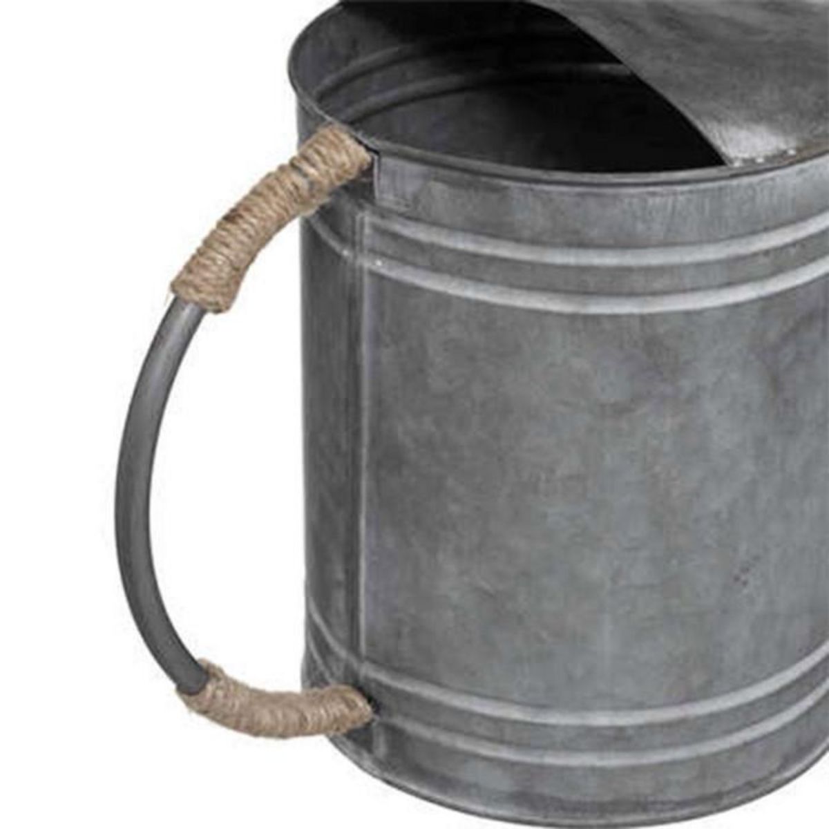 ATMOSPHERA Statuette Déco en Métal  Arrosoir  41cm Gris