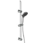 CENTRALE BRICO Set de douchette ADRIA - 5 fonctions - barre 63 cm - chromé