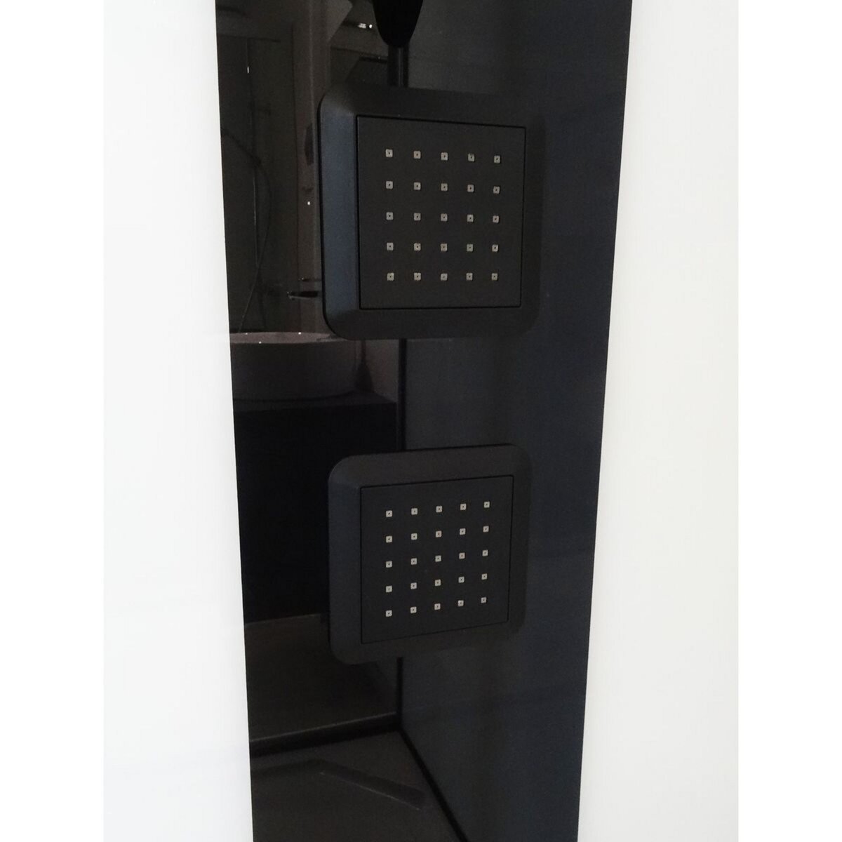 ONDEE Cabine hydromassante NOGEA noir mat - 120x80cm