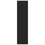 Voir la diapositive 5 : VIDAXL Garde-robe Noir 100x50x200 cm Bois d'ingenierie