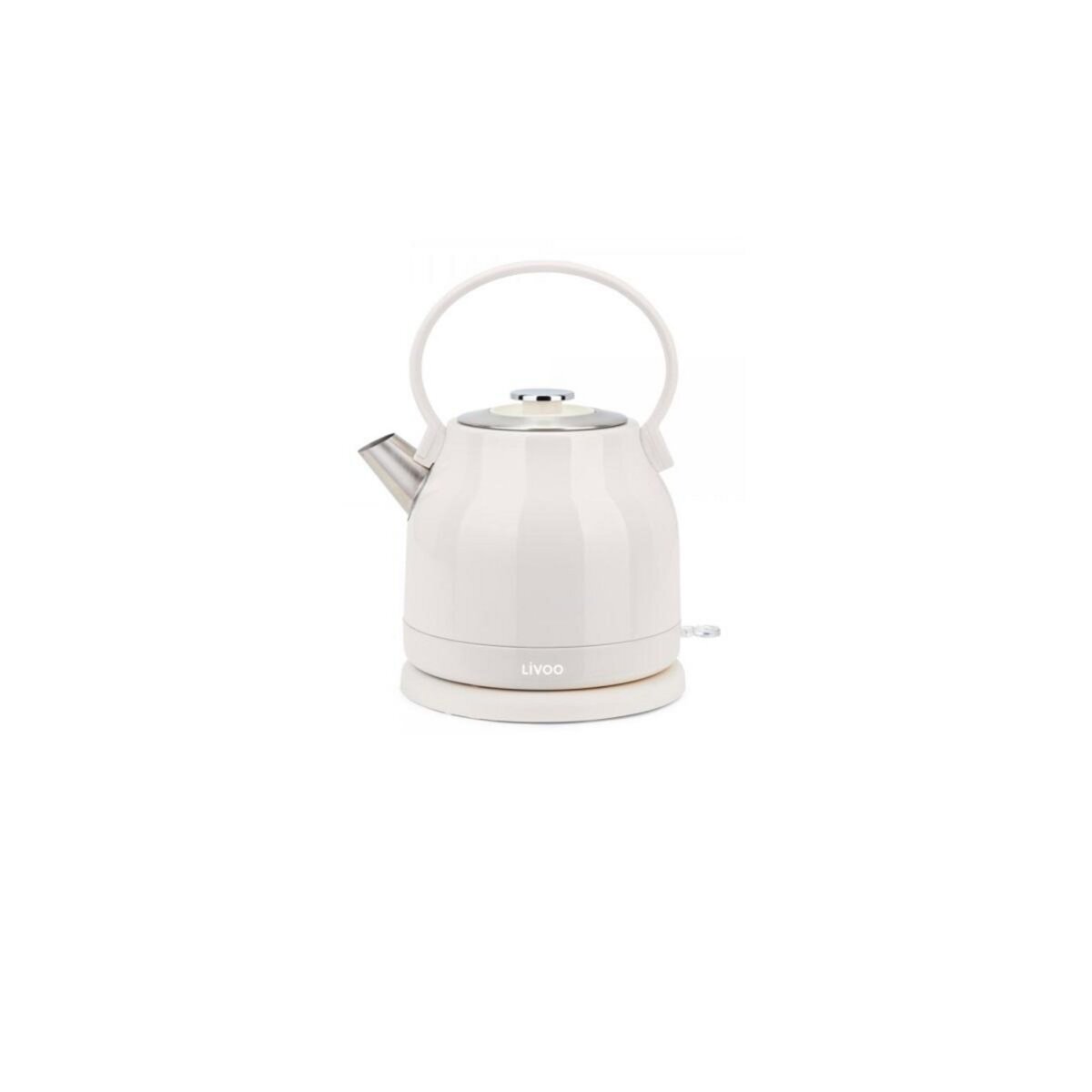 LIVOO Bouilloire électrique 1.5l 2200w crème - DOD202C