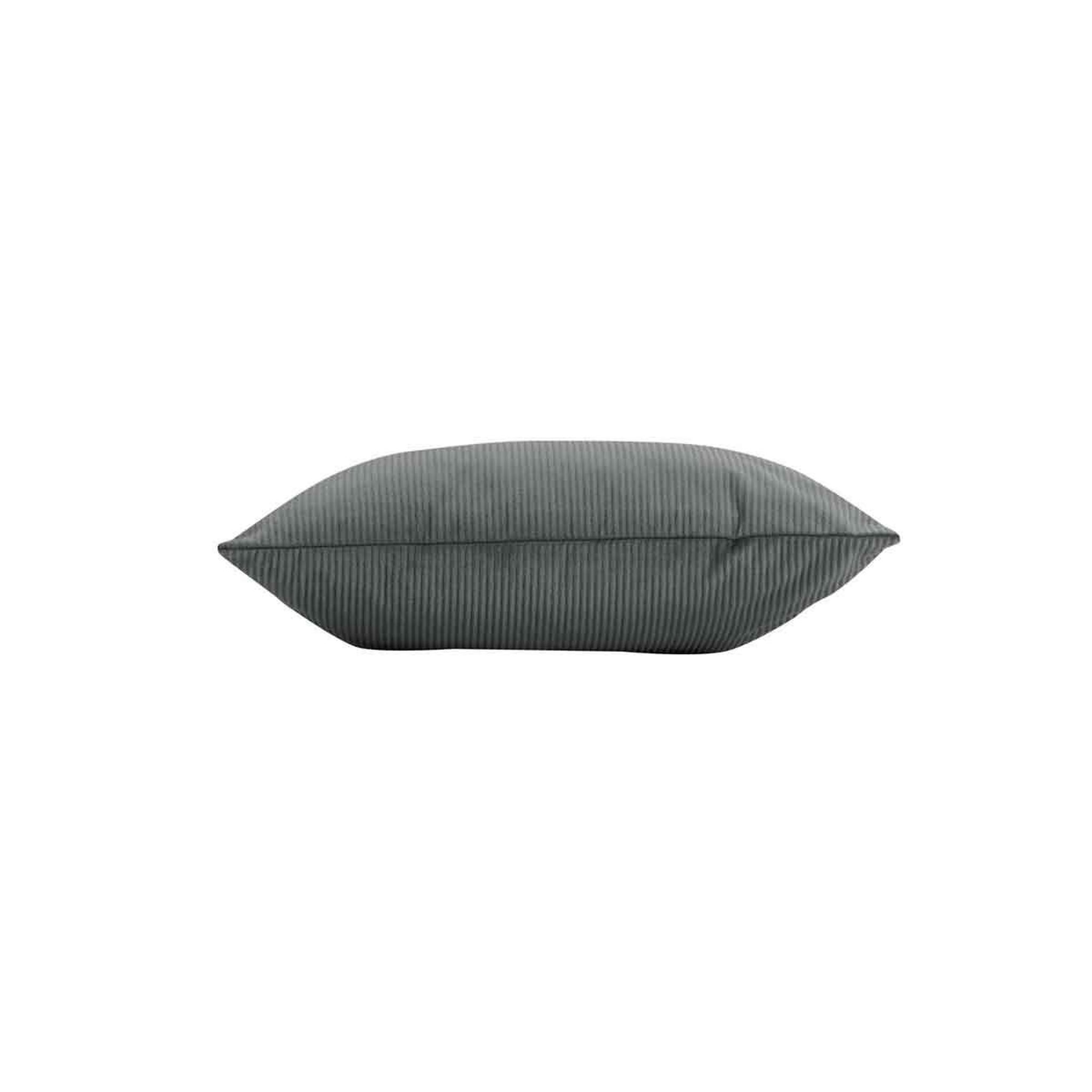 Voir la diapositive 2 : Douceur d'Intérieur Coussin déco en velours  casual  40x40cm anthracite