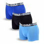 Voir la diapositive 1 : DIM Lot de 3 boxers DIM en coton stretch