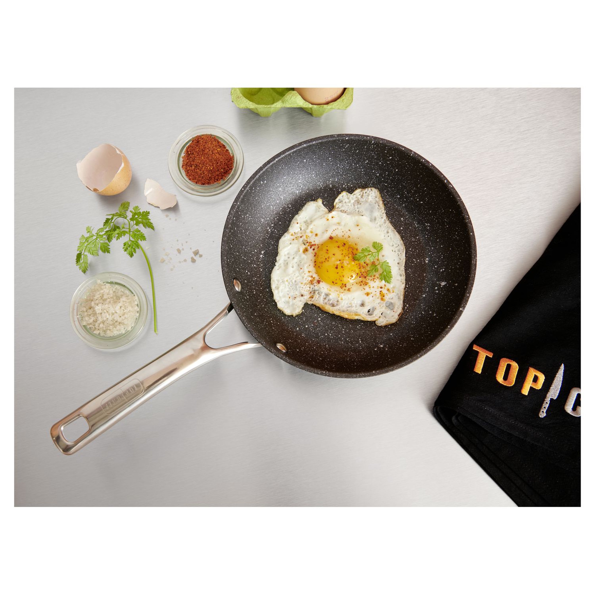Voir la diapositive 3 : TOP CHEF Poêle cuisson 20 cm hauteur 5 cm