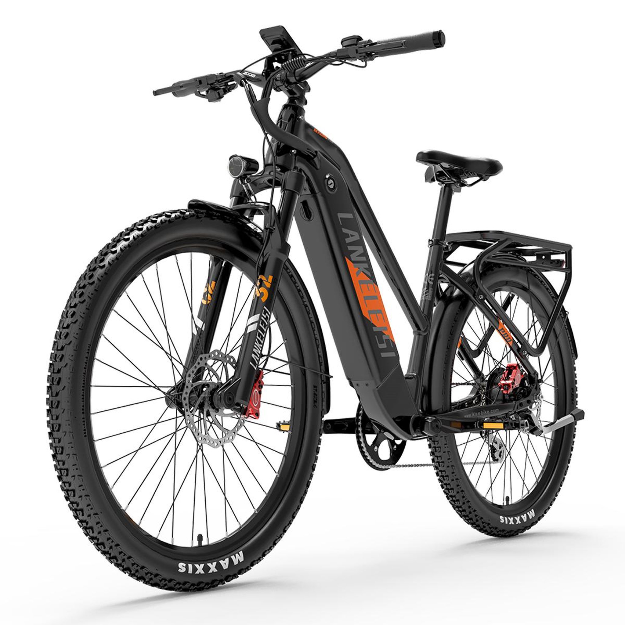 Voir la diapositive 2 : LANKELEISI Vélo électrique urbain Lankeleisi MX600PRO