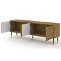 Voir la diapositive 2 : BEST MOBILIER Novara - meuble tv - 180 cm