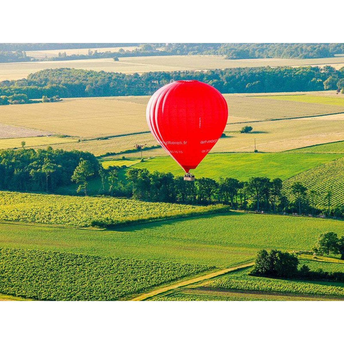 Smartbox Vol en montgolfière au-dessus du château de Chaumont-sur-Loire en semaine - Coffret Cadeau Sport & Aventure