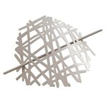 Paris Prix Embrasse de Rideau Broche  Pharos  17cm Taupe