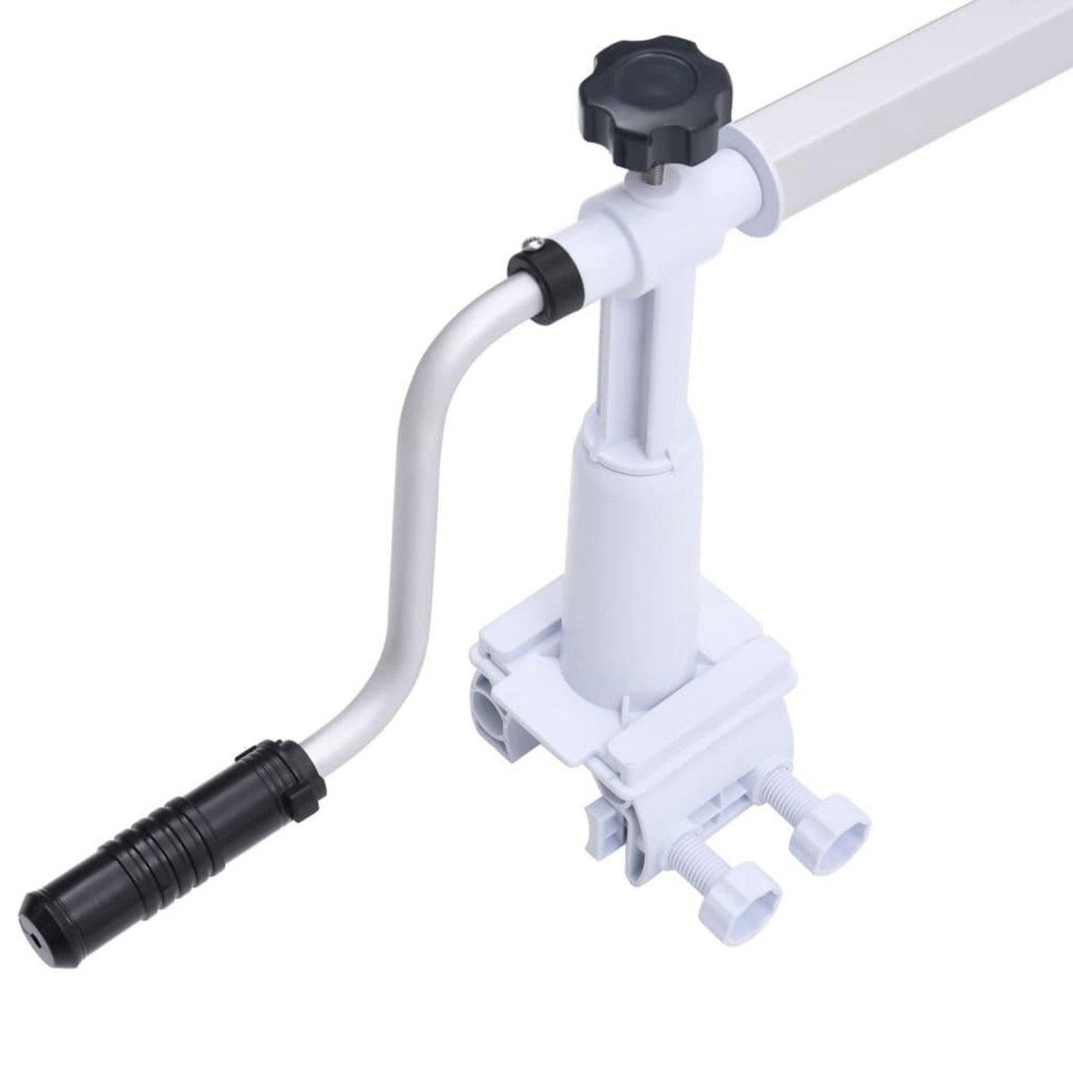 VIDAXL Rouleau de couverture de piscine avec base en plastique