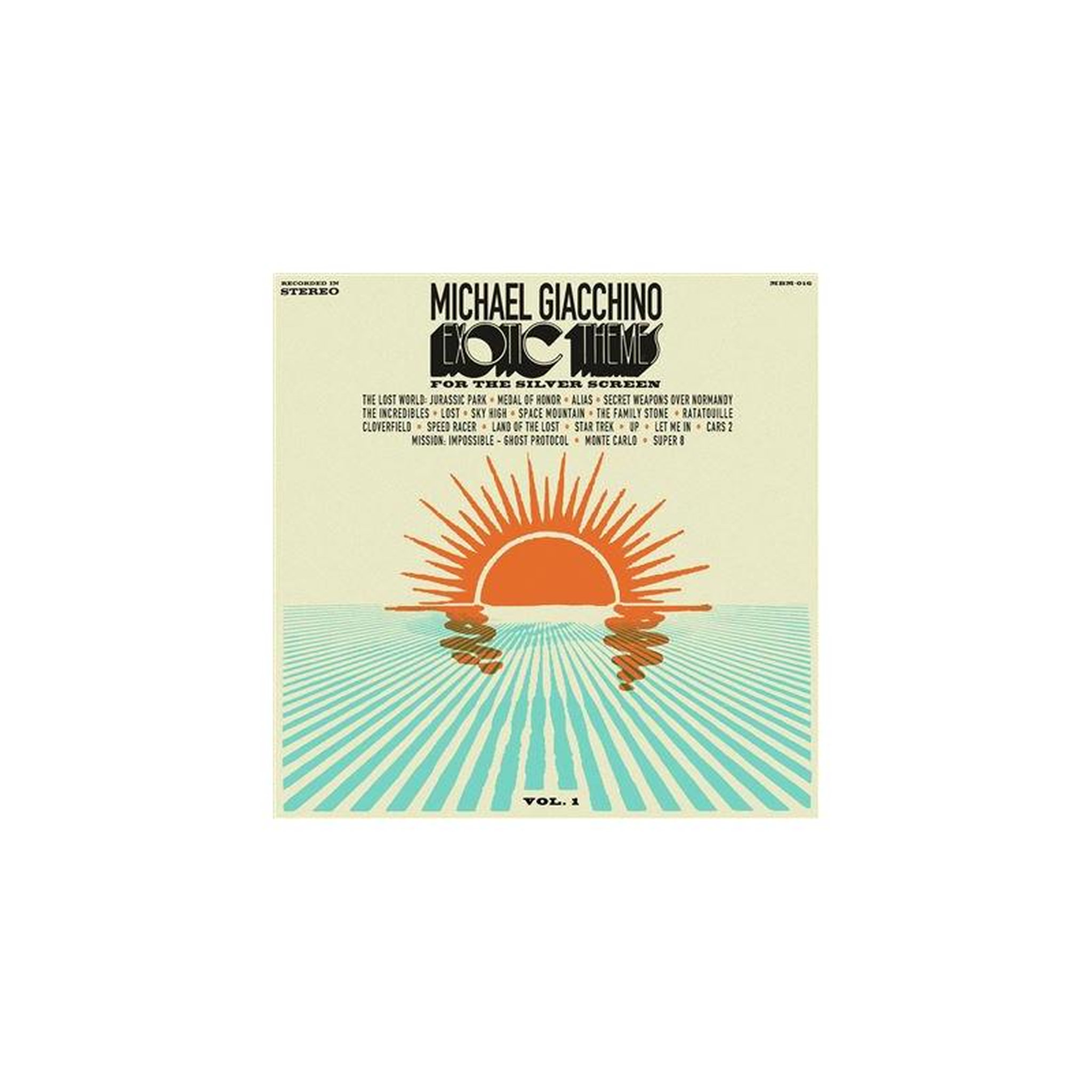 Vinyle album sleeve exotic themes for the silver screen vol. 1 édition limitée michael giacchino