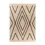 Voir la diapositive 1 : Paris Prix Tapis Tufté à la Main Ethnique  Mylen V  Beige & Noir