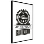 Paris Prix Affiche Murale Encadrée  Dreamers. Coloris disponibles : Noir, Jaune