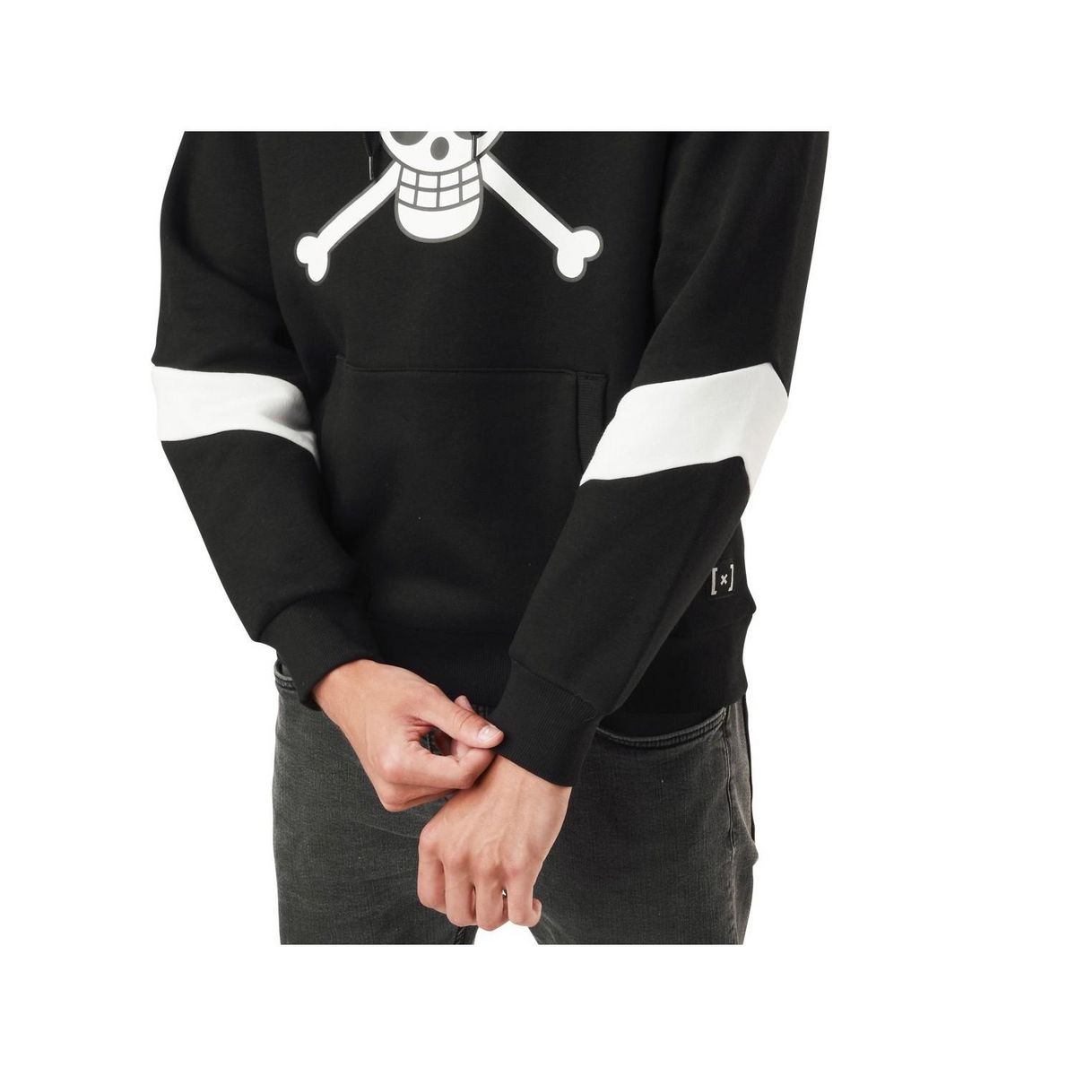 CAPSLAB Sweat à capuche  homme One Piece Skull