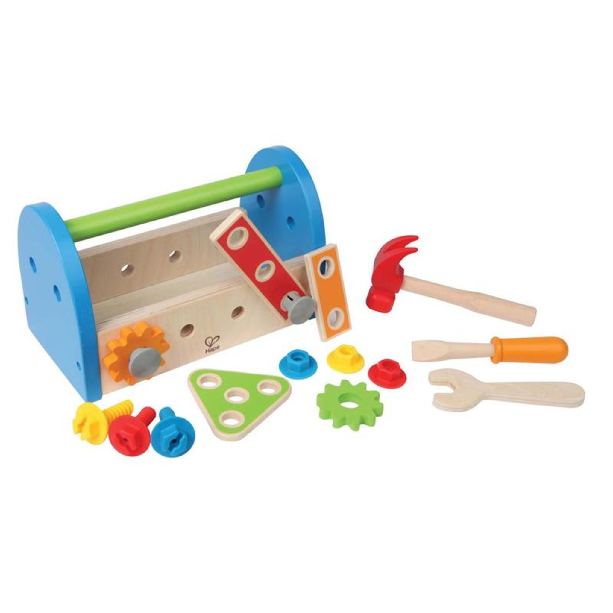 Voir la diapositive 3 : Hape Boite a outils en bois