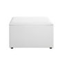 Voir la diapositive 2 : Paris Prix Coffre de Rangement Design  Soldi  65cm Blanc