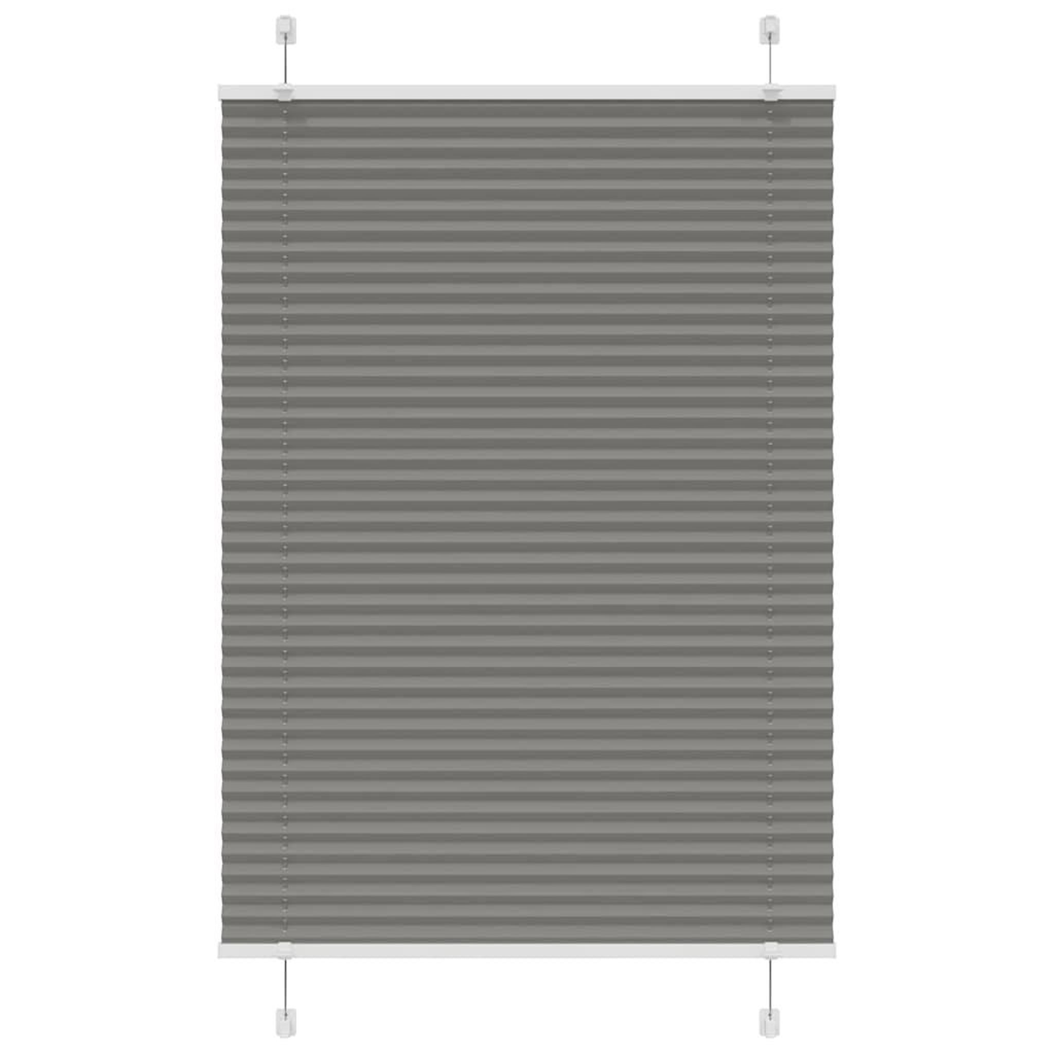 VIDAXL Store plisse anthracite 85x150 cm largeur du tissu 84,4 cm