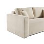 Voir la diapositive 5 : BEST MOBILIER Topaze - canapé droit 2 places - en velours texturé