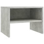 Voir la diapositive 4 : VIDAXL Tables de chevet 2 pcs Gris béton 40x30x30 cm Bois ingénierie