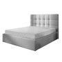 Voir la diapositive 1 : BEST MOBILIER Mael - lit coffre - 180x200 - en tissu - sommier inclus
