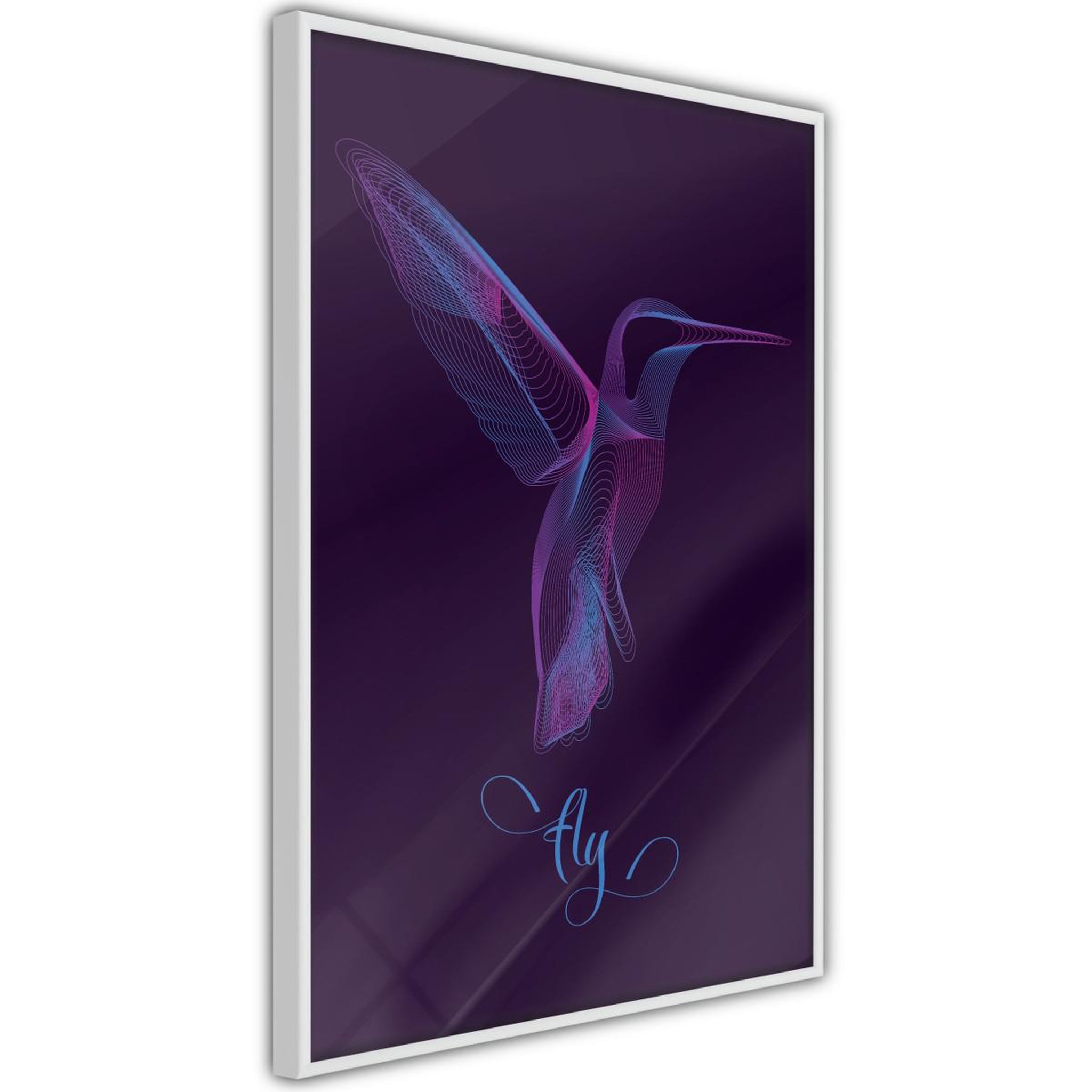 Paris Prix Affiche Murale Encadrée  Fluorescent Hummingbird