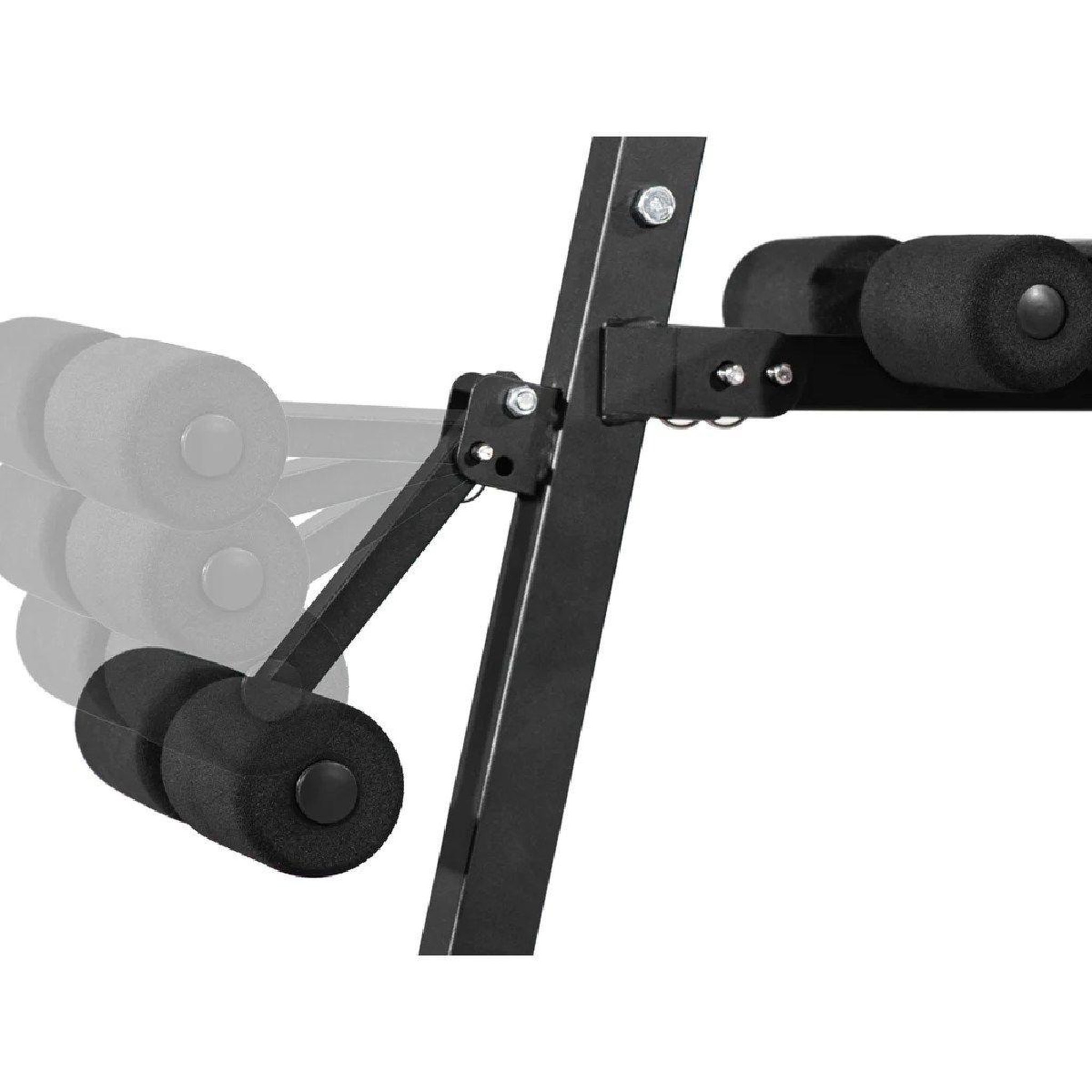 Voir la diapositive 3 : DE FAUGERES Banc de musculation  marcy  130cm noir