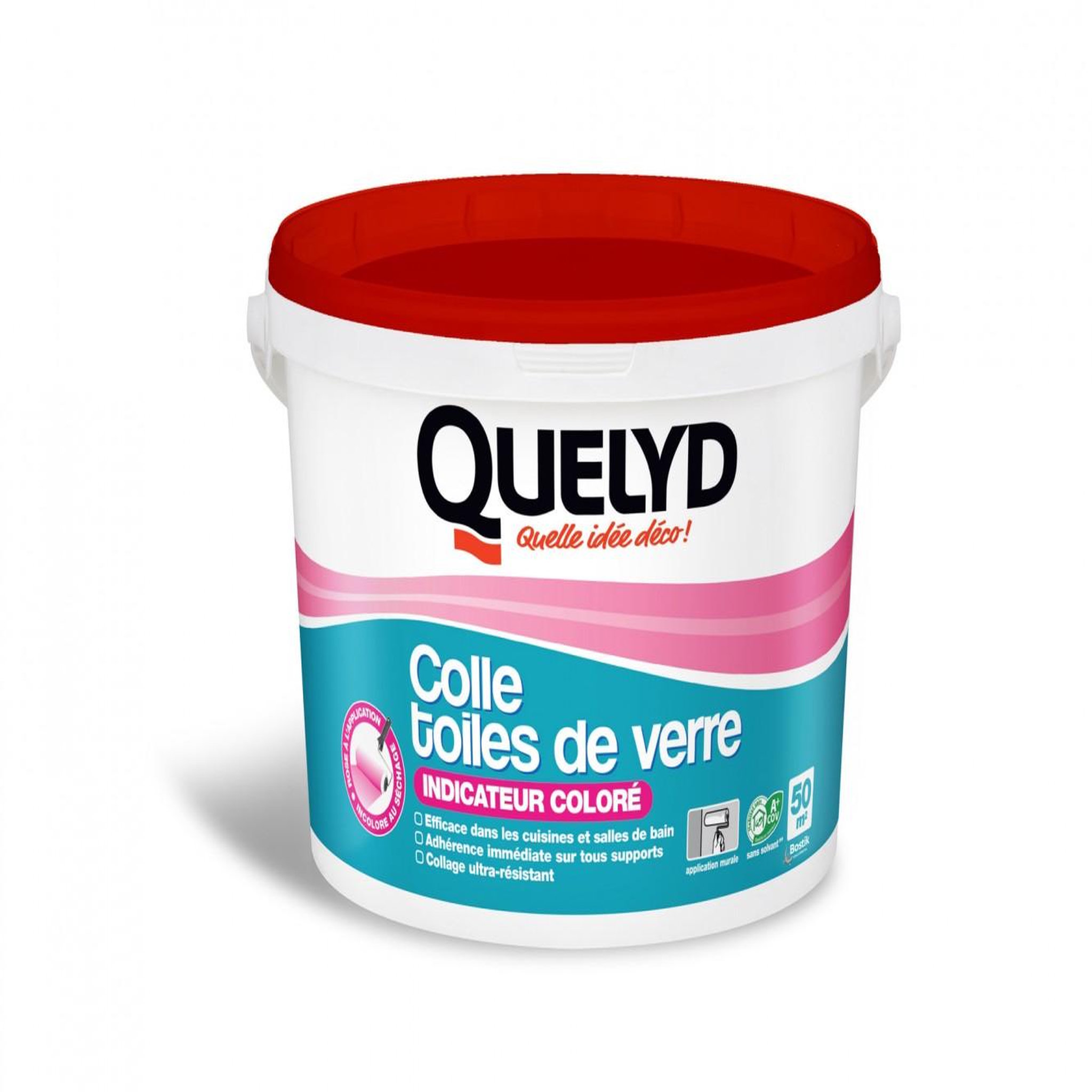 QUELYD Colle toile de verre QUELYD, 10 kg