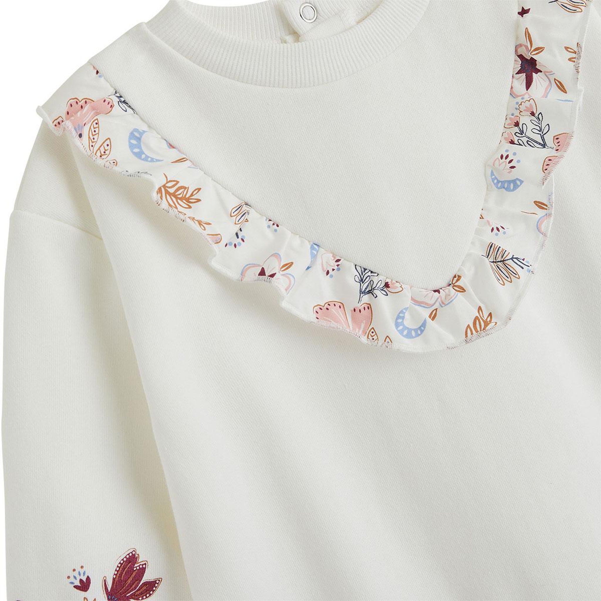 Voir la diapositive 3 : PETIT BEGUIN Ensemble bébé sweat et pantalon en molleton Cléo