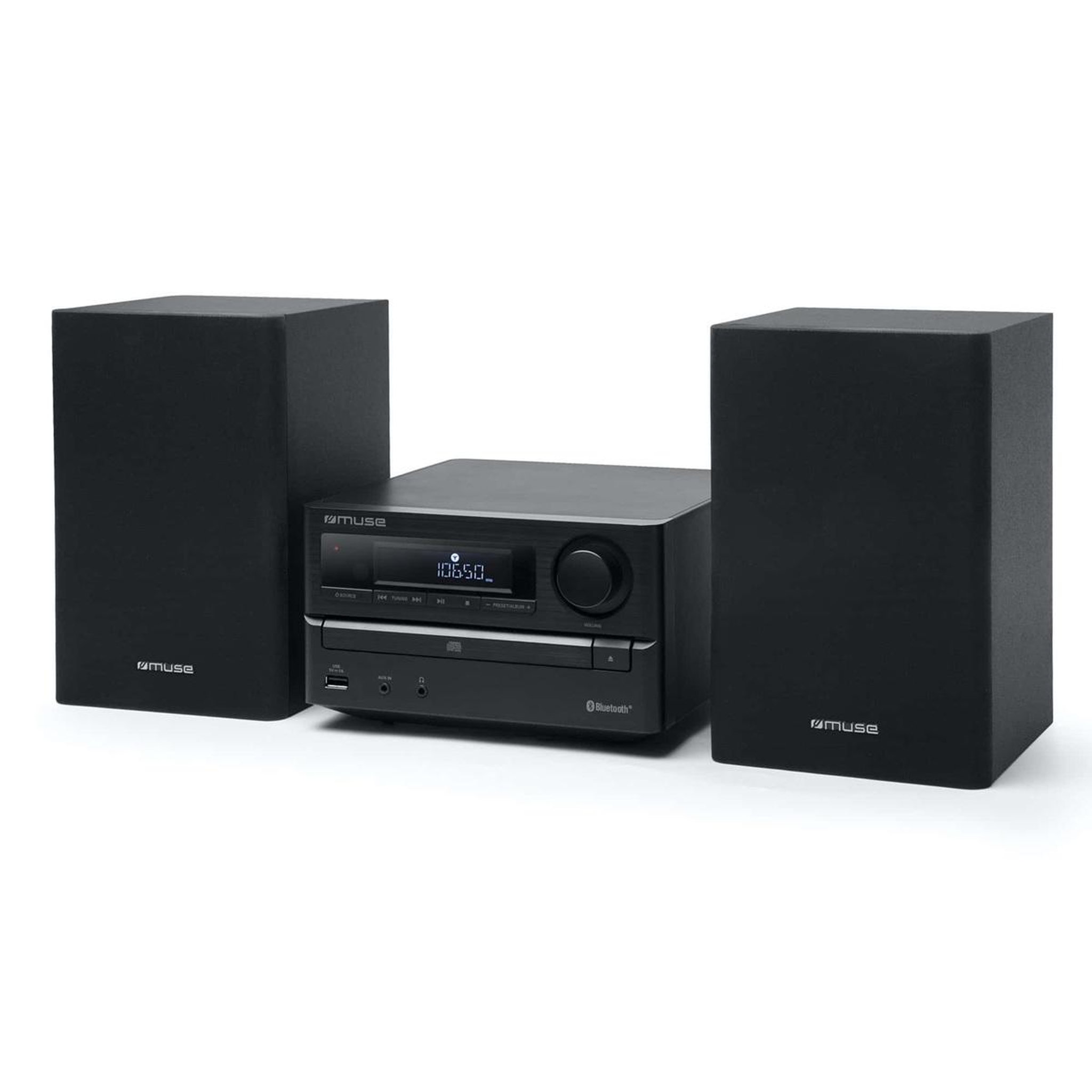 Voir la diapositive 2 : Muse Micro-chaîne 2x10w noir - m62fb