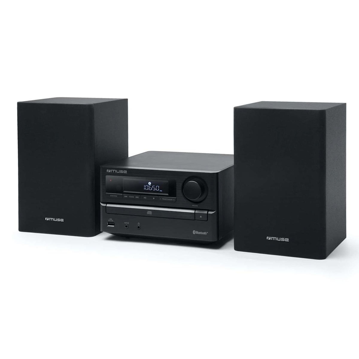 Muse Micro-chaîne 2x10w noir - M62FB