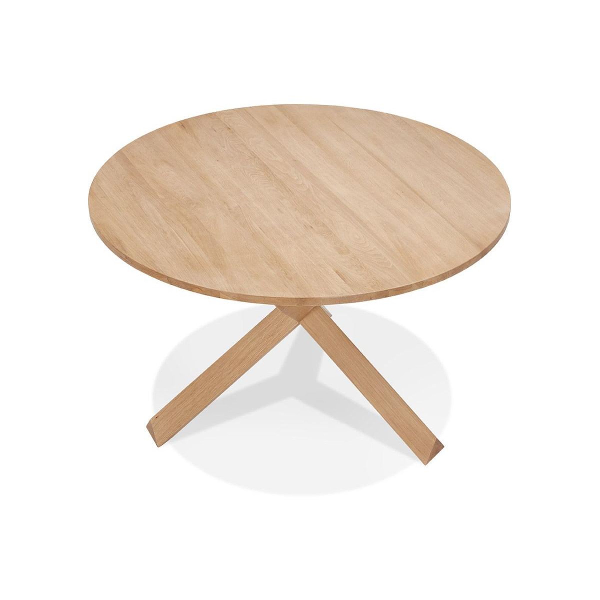 Voir la diapositive 4 : Paris Prix Table de repas scandinave  rita  120cm naturel