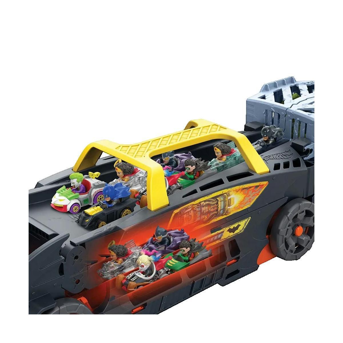 Hot Wheels Piste de course Hot Wheels Batman 3 voies